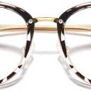 Cyxus Blue Light Glasses for Woman, Stylish Cat Eye Blue Light Blocking Computer Glasses for Working, Laptop and Screen Use