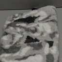 Self Warming Cat Bed, 24" x 18" Ultra Soft Cat Dog Pet Heating Pad for Indoor Outdoor, Non-Slip Heated Dog Mat Thermal Blanket (Gray)