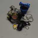 GY6 50cc Carburetor for 49cc 50cc Scooter Moped Carburetor, 139QMB High Performance 4-Stroke Carb with Intake Manifold, Fits PD18J Engine