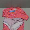 RuffleButts Baby/Toddler Girls Long Sleeve Rash Guard 2 Piece Swimsuit Set w/UPF 50+ Sun Protection with Zipper (8 Years, Colorful Hearts)