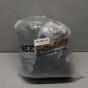 FREE SOLDIER Men's Waterproof Ski Jacket Fleece Lined Warm Winter Snow Coat with Hood Fully Taped Seams (Large, Black)