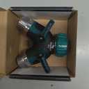 2WAYZ Hose Splitter 2 Way Heavy Duty Outdoor Faucet and Garden Connector - Water Spigot Splitter - Durable All-Metal Y Adapter with Shut-Off Valve - 4 x 4 x 1.5 Inches