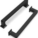 FILTA Cabinet Handles 5 Inch 10 Pack Matte Black Cabinet Pulls for Kitchen Metal Drawer Pulls Modern Cabient Hardware Cupboard Handles