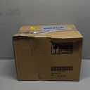 8 Inch Hooded Wall Vent with Screen and Damper,Outdoor Wall Exhaust Vent Cover Wall Cap for Exterior Kitchen Range Hood Ventilation Dryer HVAC Duct Air Exhaust, Galvanized Steel, White