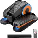 Under Desk Elliptical Machine with Remote Control, 12-Speed Electric Leg Exerciser for Home & Office, Quiet Portable Pedal Exerciser for Adults, Seniors and Everyone Seeking Easy Fitness
