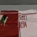 Artoid Mode Red Xmas Tree Merry Christmas Kitchen Towels Dish Towels, 18x26 Inch Farmhouse Star Snowflakes Decoration Cleaning Set of 2