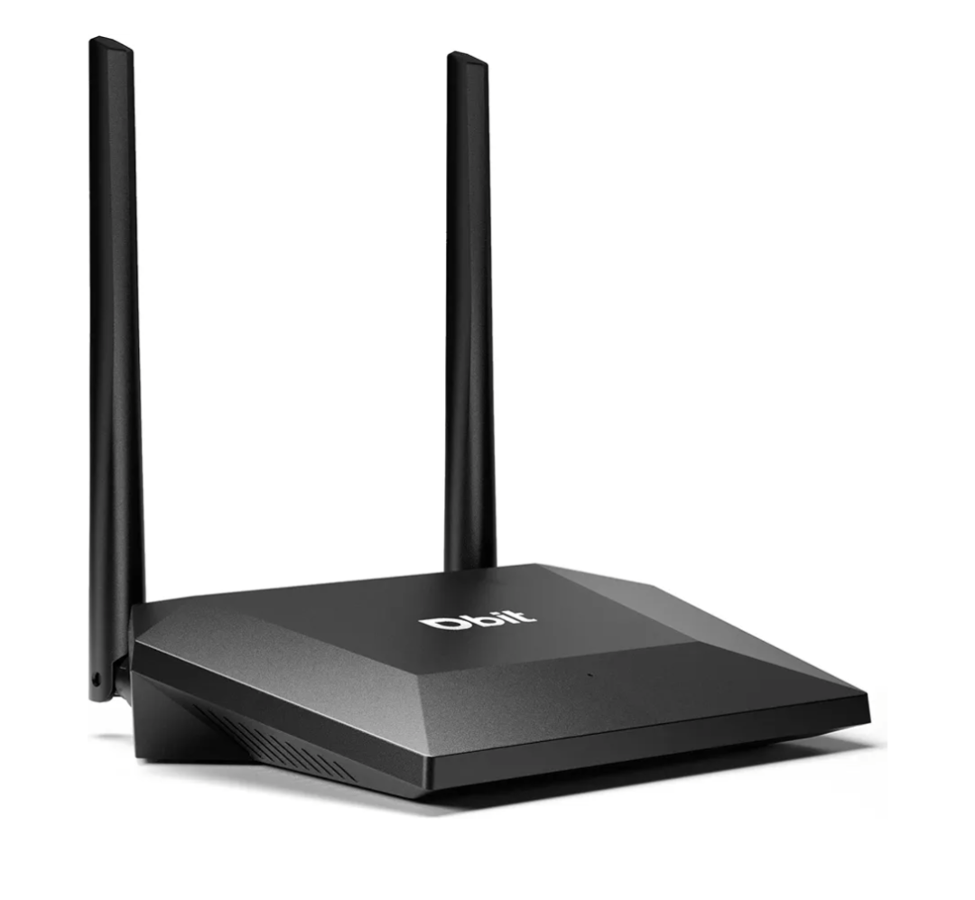 DBIT N300 2.4GHz WiFi Router with WISP Wireless Repeater Mode Internet Router for Smart Home - Guest Network, Internet Access Control, Speed Limit, WPA2, WLAN Schedule, WPS, IPTV, Easy Setup (T1 Pro)