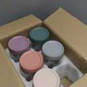 NETANY 6-pack 24oz Glass jars with Airtight Lids, Overnight Oats Containers with Lids, Wide mouth Mason Salad jars, Glass Food Storage Containers for Snacks Yogurt Spice Sugar