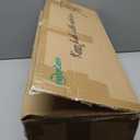 5FT Artificial Dracaena Tree - High-Density Foliage Fake Plant with White Tall Planter - Faux Yucca Floor Plant for Home Office Decor Indoor