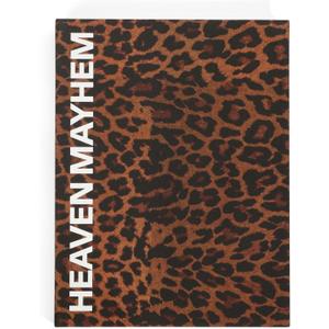 Heaven Mayhem Jewelry Book Box  Vol. 2  Leopard Print Jewelry Storage Box  Decorative Book-Inspired Organizer for Display, Storage & Gifting