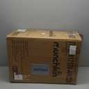 Munchkin Float Baby High Chair for Babies and Toddlers, Foldable for Easy Storage, White with Wooden Legs