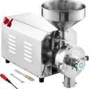 VEVOR Soybean Grinder Commercial Grinding Machine for Spices 2200W Corn Mill Grinder 50 KG/H Stainless Steel Industrial Flour Milling Machine for Pepper Soybean Peanut Corn Grains