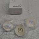 NIIMBOT D11 Label Maker Tape Adhesive White Label Paper 0.47" X 1.57" (12 X 40mm) 155 Labels/Roll, Compatible for NIIMBOT D11 D110 Printer, Thermal Paper Black on White, 3-Roll