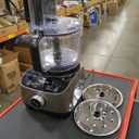 14 Cup Food Processor, French-Fry-Cutter, Blending, Mixing, Shredding, and Slicing, Meat and Vegetable Chopping, Doughing for Home Use, Mincing, and Pureeing,4 Speeds, Large Feed Chute,600W