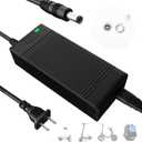 EVAPLUS 54.6V 1.5A Smart Charger for 48V Lithium Batteries - UL Certified, Fast Charging with Multi-Safety Protection, Compatible with Electric Bikes/Scooters, DC 5.5 * 2.5/2.1mm Connector