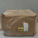 SCT White Window Bakery Box (200 Pack) 10x10x2.5, Auto Pop-Up Bakery Carrier for Pies, Donuts, Pastries, White with Clear Lid, 24233