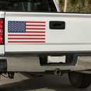 Large 18-Inch by 10.6-Inch United States American Flag Sticker Latex Optimized 4.5 MIL Vinyl Exterior Bumper Decal Stickers | USA Flag Sticker | United States Flag Decal