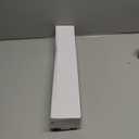 Adjustable Power Strip Tower, 26.4-inch Height, 360° Rotating Surge Protector with Multiple Outlets, White (American Standard - Square)