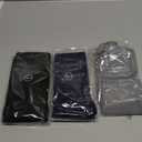 CHARMKING Compression Socks for Women & Men Circulation (3 Pairs) 15-20 mmHg is Best Support for Athletic Running Cycling (Large-X-Large, 06 Black/Grey/Navy)