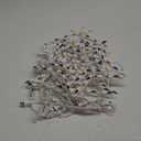 4 Pack Christmas Window Silhouette Lights Decorations, Santa Claus, Xmas Trees, Snowflake, and Star Window Silhouette with 50 Bulbs for Holiday Indoor Wall Door Glass Decorations