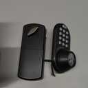 Keyless Entry Keypad Door Lock - Upgraded Smart Electronic Digital Code Deadbolt for Front Doors with Keys, One-Touch Locking, Easy Installation (Oil Rubbed Bronze)