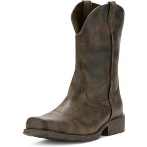Ariat Rambler Western Boot Mens Leather, Square Toe, Western Boots, Size 10