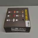 Portable LED Mushroom Table Lamp, 8.46'' Small Cordless Desk Night Light with 5200mAh Rechargeable Battery, Stepless Dimming Lamp with 3 Colors for Bedroom/Bar/Coffee Shop (Gold)