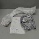 MakeFit Dual Handheld Shower Head Combo, 2-in-1 Rain Shower Heads System 8 Inch Rainfall Shower Head and 10 Modes High Pressure Hand Held Showerhead with Built-in Power Wash (Chrome)