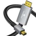 2 x 4K Mini DisplayPort to HDMI Cable 10FT, 4K 60Hz Thunderbolt to HDMI Cable, Mini DP to HDMI for MacBook Air/Pro, Mac iMac/Pro, Surface Pro/Dock, Monitor, Projector