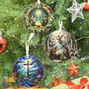 Nativity Christian Ornament - Religious Gift Idea for Christmas Tree Decor