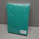 SEEKIND Storage Bins with lids, Water-Proof Storage Box Sets with Handles, Multiple Sizes Foldable Plastic Storage Organizer for Clothes,Cosmetic, Photos(Cyan)