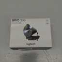 Logitech Brio 300 Graphite Noise Reducing Mic, and 1080P High-Resolution, Auto Light Correction, USB-C Connectivity Webcam with Privacy Shutter