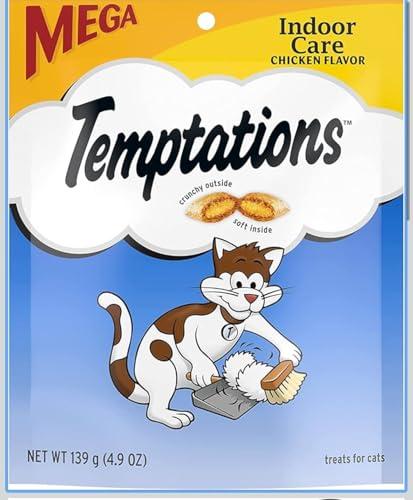 Temptations Indoor Control Chicken Flavor Cat Treats, 4.9 oz. (Best by: 10/2026)