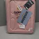 DOMISO 15.6 inch Laptop Sleeve with Handle Shockproof Waterproof EVA Protective Case for 15.6" Yoga 720 IdeaPad 310 320 ThinkPad T570/Legion 5 Gen 6/HP Envy 15/15.6" Notebooks, Pink