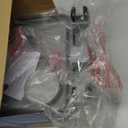 Medline Walker Flip Tray Table with 2 Cup Holders, Universal Tray for Standard Folding Walkers, Mobility Accessories for Home, Medical Equipment Accessories, Gray, 1 Count