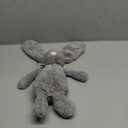 Best Pet Supplies Interactive Squeaky Dog Chew Toy, Ideal Dog Toys for Chewers, Small, Medium & Large Dogs, and Fetch Lovers - Bunny (Gray), Large