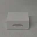 Acrylic Hand Towel Box Cover, Wall Mount Paper Towel Napkin Dispenser, White Rectangle Multi-Functional Dryer Sheet Mask Organizer for Bathroom, Kitchen, Car, Office