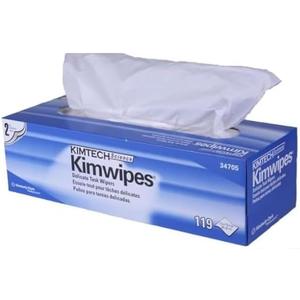 KIMTECH Science Kimwipes Delicate Task Wipers - 2-Ply, 120 Wipes/Box