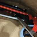 Drive Medical 1239RD Foldable Rollator Walker with Seat, Red, 1 Count (Pack of 1)