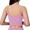 Women's Sweetheart V Neck Tank Top Adjustable Straps Workout Yoga Tops Going Out Basic Casual Crop Cami Shirts (Pink, XL)