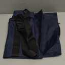 Large Size Art Portfolio Bag with Nylon Shoulder, 24 x 36 inches Light Weight Poster Storage Bag Board Holder with Handle and Zipper for Poster, Sketching and Drawing (dark blue)