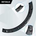 SecosAutoparts Rear Fender Wheel Flare Opening Molding Passenger Side Compatible with 2017-2022 Kia Sportage Replace# 87742-D9000