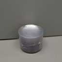 R-kay 100 Pack Clear Plastic Plates - 6.25 IN Hammered Gold Rimmed Sturdy, Durable And Extra Heavy duty Gold Plastic Dessert Plates Disposable - Ideal For Appetizer And And For Desserts.