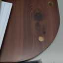 Furinno TURNNTUBE Corner Shelf, 3Tier Corner Bookshelf, Display Storage Shelves with Open Shelves, for Organization and Storage, Living Room, Home Office, Garage, Dark Cherry