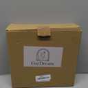 Cream White Donut Vase 9 Inch Hollow Ceramic Vase for Flowers Pampas Grass Home Decor, Modern Minimalist Boho Style Decorative Circle Vase for Living Room, Dining Tabletop, Office, Farmhouse