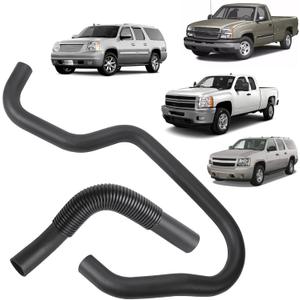 Engine Upper & Lower Radiator Coolant Hose, Coolant Water Pipe Compatible With Chevy GMC Cadillac Vehicle Silverado Escalade Avalanche Suburban Sierra Yukon 2007-2014 Replace# 22827731 22827735