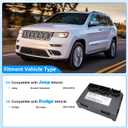 68250124AD Transfer Case Control Module Compatible with Jeep Grand Cherokee Dodge Durango 2016 2017 2018 Replaces 68250124AA 68250124AB 68250124AC