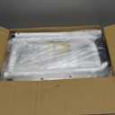 Sattiyrch Step Stool with Handle for Ederly,Sturdy and Lightweight Stool with Anti-Skid Platform,Easy Assmbly,Safely Supports up to 350 Pounds with 9.5 Inch (White)