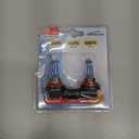 H11 Headlight Bulb 5000K Super White Light Long Life Replacement PGJ19-2 12V/55W (H11, 2 Pack)