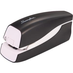 Swingline Electric Stapler, 20 Sheet Capacity, Portable, Full Strip, Plug In or Battery, Black (48200)